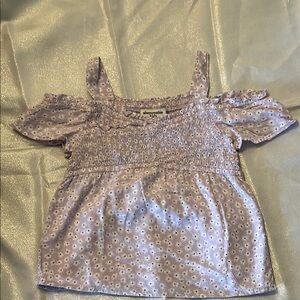 Abercrombie Kids Lavender Floral Blouse